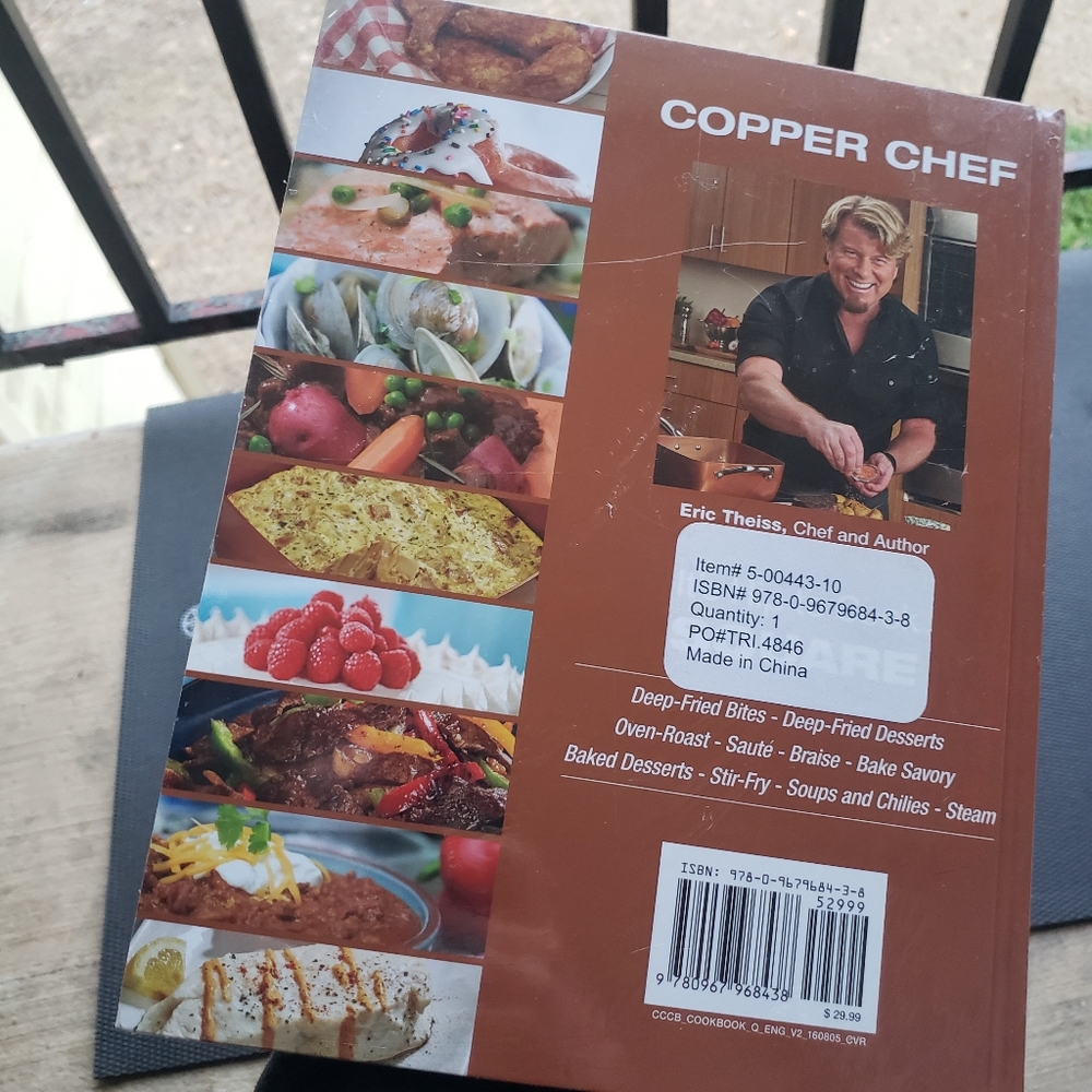 🍽Copper Chef Cookbook - Picture 2 of 2